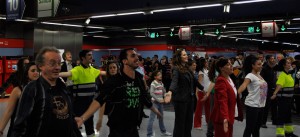 Flashmob ferroviario