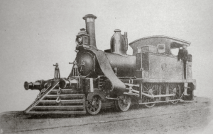 Primera locomotora del Ferrocarril Central Argentino, sobre el que se basa Final del juego de Julio Cortázar