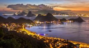Río de Janeiro y su atardecer