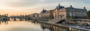 Con su majestuoso exterior, el Museo de Orsay se integra perfectamente en su contexto.