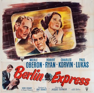 Berlín Exprés es uno de os mejores thrillers dirigidos por Jaques Tourneur, aunque no tiene toda la fama que se merece.