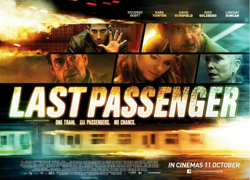 Uno de los carteles oficiales de El último pasajero.
