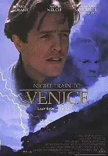 Uno de los carteles de Tren nocturno a Venecia. Foto: Wikipedia.