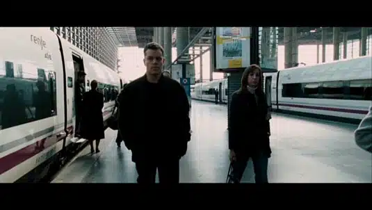 Escena de El ultimátum de Bourne en Atocha. Foto: La voz del videoclub.