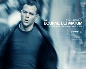 Una de las imágenes promocionales de El ultimátum de Bourne. Foto: Entertaiment wallpapers.