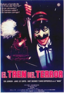Cartel de El tren del terror. Foto: Sensacine.