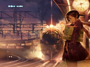 El tren es un elemento recurrente en manga y anime. Foto: Team Fortress 2.