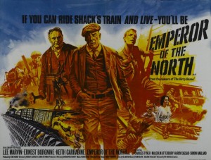 Esta semana en ¡Cinéfilos al tren! te traemos una película ferroviaria de lo más interesante: El emperador del norte, dirigida por Robert Aldrich (Doce del patíbulo) en el año 1973.