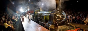 Escena de la obra de teatro Los chicos del ferrocarril. Foto: Railway Stuff.