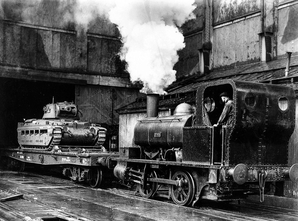 El ferrocarril y la guerra han mantenido estrechos vínculos desde el principio. Foto: RV1864.