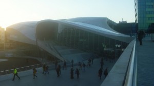 Una de las fachadas de la nueva estación de Arnhem. Foto: Nelis Zevensloot.