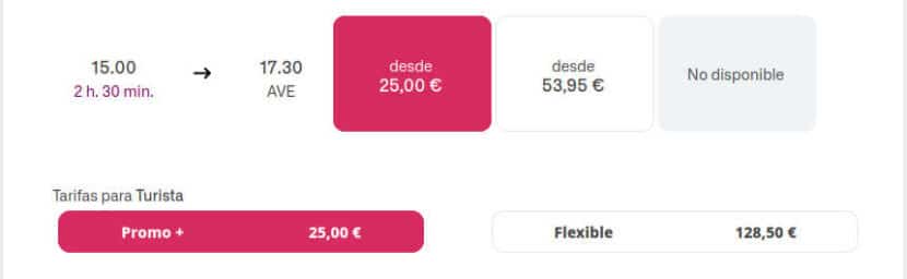 Billete de AVE Madrid-Barcelona para viajar por solo 25€ el 7 de junio