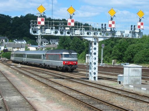 Tren Corail «Le Ventadour» en Ussel. Foto: Tuyra