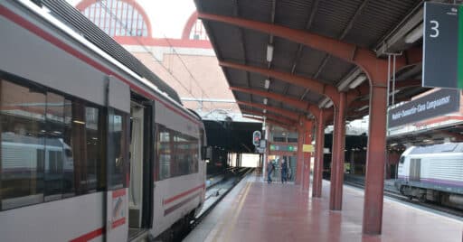 zona de la estación de Chamartín cuyas obras van a forzar a la suspensión del servicio hasta Nuevos Ministerios del Túnel de Sol. MIGUEL BUSTOS