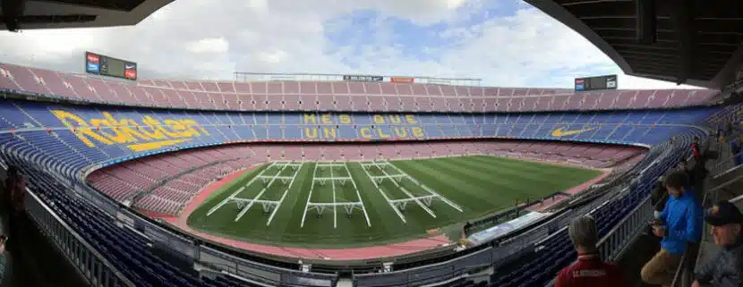 El Camp Nou visto desde dentro. (CC BY NC SA) LIGHTRELAY-Flickr