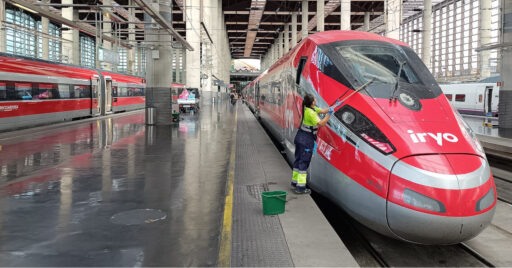 La huelga de Iryo en noviembre y diciembre de 2025 tiene unos servicios mínimos del 73%.